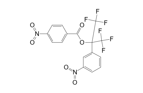 2-(3-NITROPHENYL)-2-(4-NITROBENZOYLOXY)-PERFLUOROPROPANE