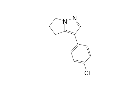 3-(4-Chlorophenyl)-5,6-dihydro-4H-pyrrolo[1,2-b]pyrazole