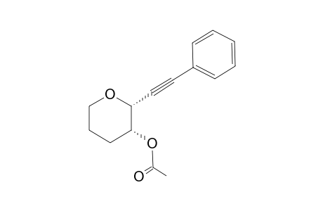(2R*,3R*)-3-Acetoxy-2-(2-phenyl)ethynyltetrahydropyran
