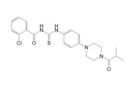 N-(2-chlorobenzoyl)-N'-[4-(4-isobutyryl-1-piperazinyl)phenyl]thiourea