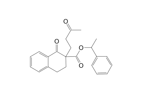 Rac-1-Phenylethyl 2-(3-oxobutyl)-1-tetralone-2-carboxylate