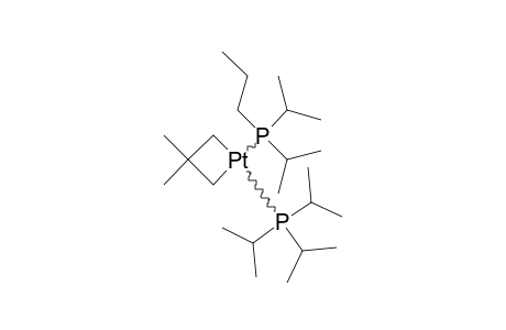 BIS-(TRIISOPROPYLPHOSPHINE)-3,3-DIMETHYLPLATINACYCLOBUTANE