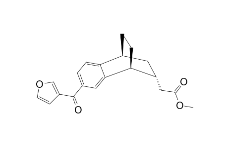 METHYL-endo-7'-(3-FUROYL)-1',2',3',4'-TETRAHYDRO-1',4'-ETHANO-2'-NAPHTHYLO-ACETATE