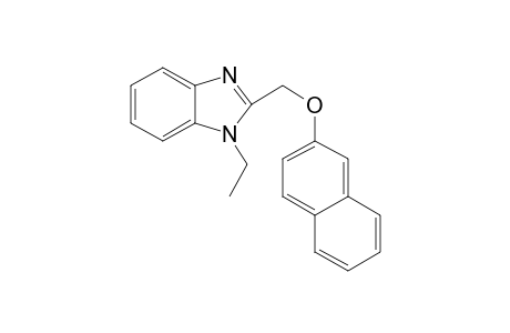 1-Ethyl-2-(2-naphthalenyloxymethyl)benzimidazole