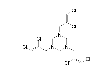Tris-1,3,5-(2,3-dichloroallyl)-hexahydro-S-triazine