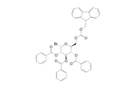 2,3,4-TRI-O-BENZOYL-6-O-9-FLUORENYLMETHYLOXYCARBOXYL-ALPHA-D-GLUCOPYRANOSYL-BROMIDE