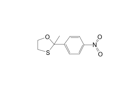 1,3-Oxathiolane, 2-methyl-2-(4-nitrophenyl)-