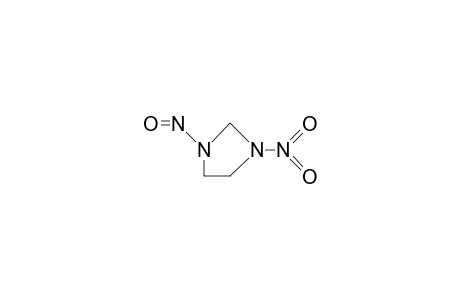 3-Nitro-1-nitroso-1,3-diazacyclopentane