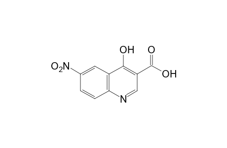 3-quinolinecarboxylic acid, 4-hydroxy-6-nitro-