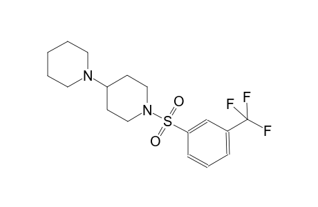 1'-((3-(trifluoromethyl)phenyl)sulfonyl)-1,4'-bipiperidine