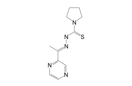 N-(1-pyrazin-2-ylethylideneamino)pyrrolidine-1-carbothioamide