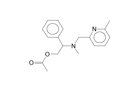 N-[(6-METHYL-2-PYRIDYL)METHYL]-2-METHYLAMINO-2-PHENYL-1-ETHYL ACETATE