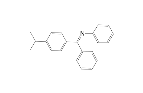 Benzenamine, N-[[4-(1-methylethyl)phenyl]phenylmethylene]-