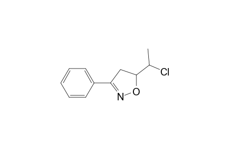 5-(1-Chloroethyl)-3-phenyl-4,5-dihydroisoxazole