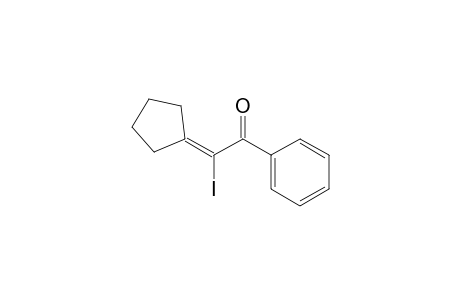 2-cyclopentylidene-2-iodanyl-1-phenyl-ethanone