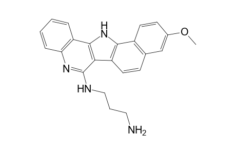 N*1*-(10-Methoxy-13H-5,13-diaza-dibenzo[a,i]fluoren-6-yl)-propane-1,3-diamine