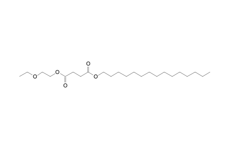 Succinic acid, 2-ethoxyethyl pentadecyl ester