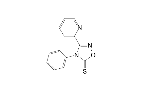 4-phenyl-3-(pyridin-2-yl)-1,2,4-oxadiazole-5(4H)-thione