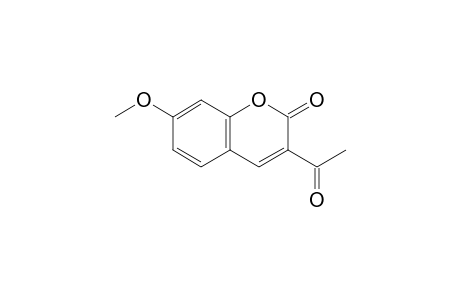 3-Acetyl-7-methoxycoumarin
