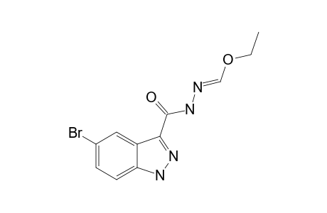 5-bromo-N-(ethoxymethylideneamino)-1H-indazole-3-carboxamide