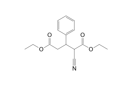 Diethyl 2-cyano-3-phenylpentanedioate