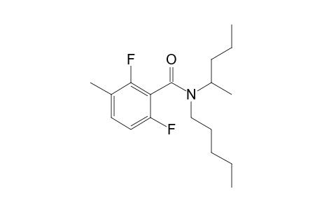 Benzamide, 2,6-difluoro-3-methyl-N-(2-pentyl)-N-pentyl-