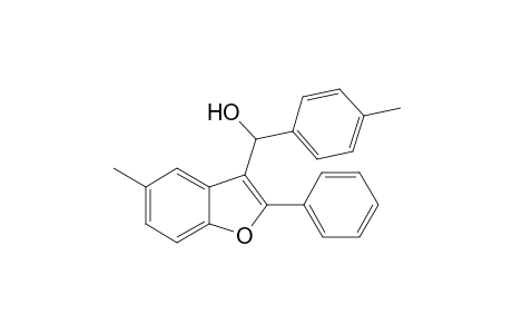 (5-methyl-2-phenylbenzofuran-3-yl)(p-tolyl)methanol