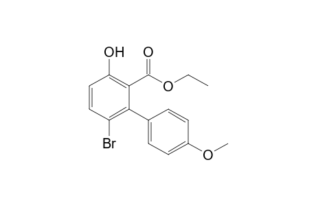 6-Bromo-3-hydroxy-4'-methoxybiphenyl-2-carboxylic Acid Ethyl Ester