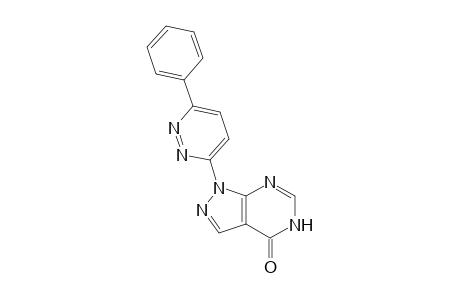1-(6-Phenyl-pyridazin-3-yl)-1,5-dihydro-pyrazolo[3,4-d]pyrimidin-4-one