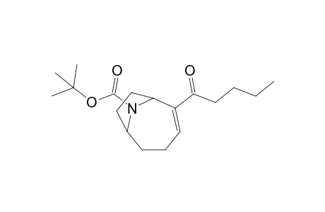 2-Valeryl-9-(tert-butoxycarbonyl)-9-azabicyclo[4.2.1]non-2-ene