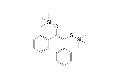 (Z)-1,2-Diphenyl-1-trimethylsilylthio-2-(trimethylsiloxy)ethene
