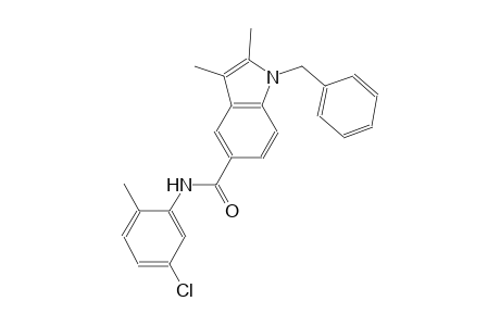 1-benzyl-N-(5-chloro-2-methylphenyl)-2,3-dimethyl-1H-indole-5-carboxamide