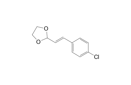 2-(1,3-Dioxolan-2-yl)-1-(p-chlorophenyl)ethene