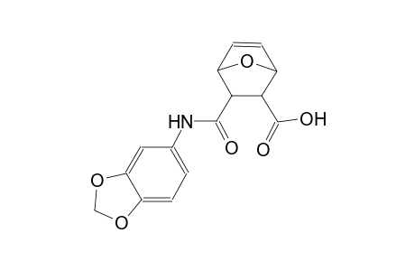 7-oxabicyclo[2.2.1]hept-5-ene-2-carboxylic acid, 3-[(1,3-benzodioxol-5-ylamino)carbonyl]-