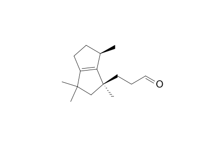 3-[(1S,6R)-1,3,3,6-tetramethyl-2,4,5,6-tetrahydropentalen-1-yl]propanal