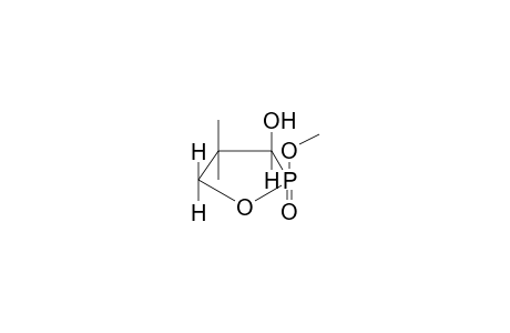 2BETA-OXO-2ALPHA-METHOXY-3ALPHA-HYDROXY-4,4-DIMETHYL-1,2-OXAPHOSPHOLANE