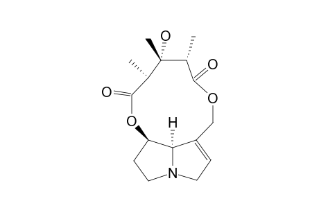 CRISPATINE;(7-BETA,8-ALPHA-H,12-ALPHA,13-ALPHA,14-ALPHA)-HYDROXY-1,2-DIDEHYDROCROTALANE-11,15-DIONE
