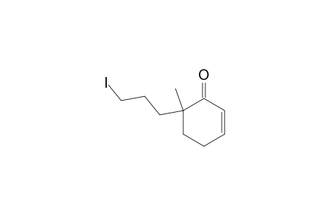 2-Cyclohexen-1-one, 6-(3-iodopropyl)-6-methyl-