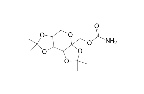 2,3:4,5-Bis-O-isopropylidene-.beta.-d-fructopyranose carbamate