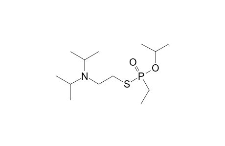 O-ISOPROPYL S-2-DIISOPROPYLAMINOETHYL ETHYLPHOSPHONOTHIOLATE