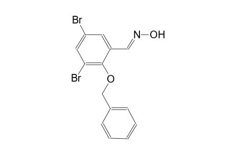 2-(benzyloxy)-3,5-dibromobenzaldehyde oxime