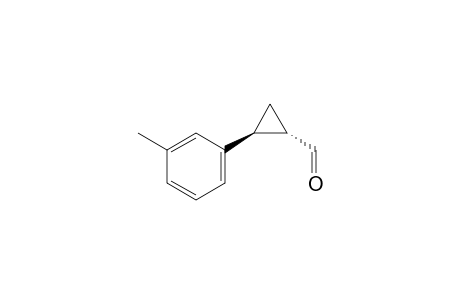 trans-2-(m-Tolyl)cyclopropanecarbaldehyde