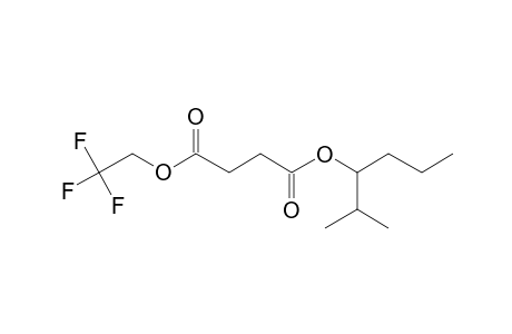 Succinic acid, 2-methylhex-3-yl 2,2,2-trifluoroethyl ester