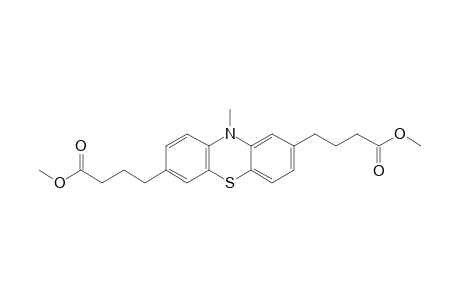 2,7-bis[3'-(Methoxycarbonyl)propyl]-N-methylphenothiazine