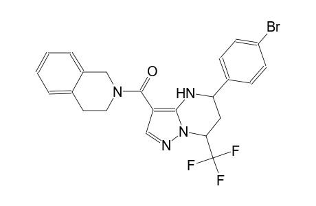 2-{[5-(4-bromophenyl)-7-(trifluoromethyl)-4,5,6,7-tetrahydropyrazolo[1,5-a]pyrimidin-3-yl]carbonyl}-1,2,3,4-tetrahydroisoquinoline