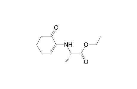 (2S)-2-[(6-ketocyclohexen-1-yl)amino]propionic acid ethyl ester