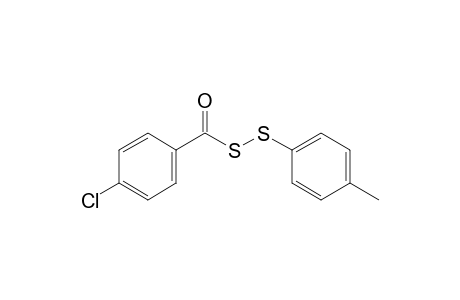 4-Chlorothiobenzoic acid S-(p-tolylthio) ester