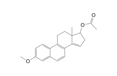 3-Methoxy-9-acetoxy-9a-methylhexahydroindeno[4,5-a]naphthalene