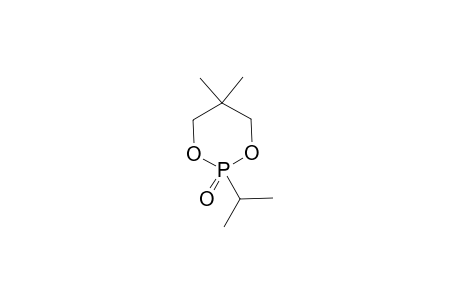 5,5-Dimethyl-2-(1-methylethyl)-1,3,2-dioxaphosphorinane 2-Oxide