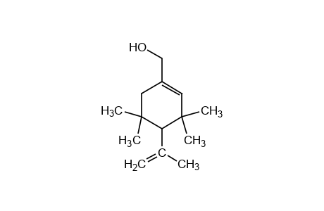 4-isopropenyl-3,3,5,5-tetramethyl-1-cyclohexene-1-methanol